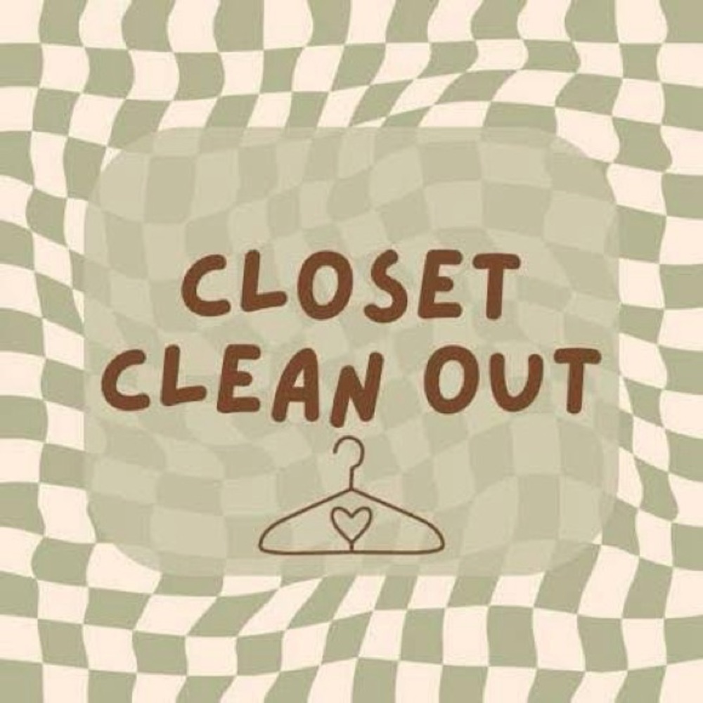 SALE ON MY WHOLE CLOSET
